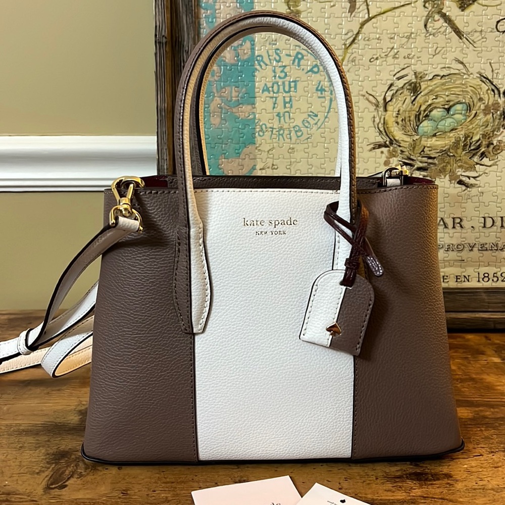 Kate Spade Eva Split Handle Small Zip Top Satchel